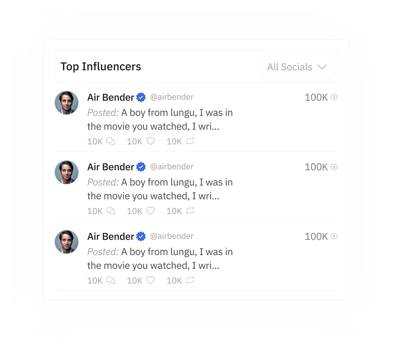 Conversation Feed